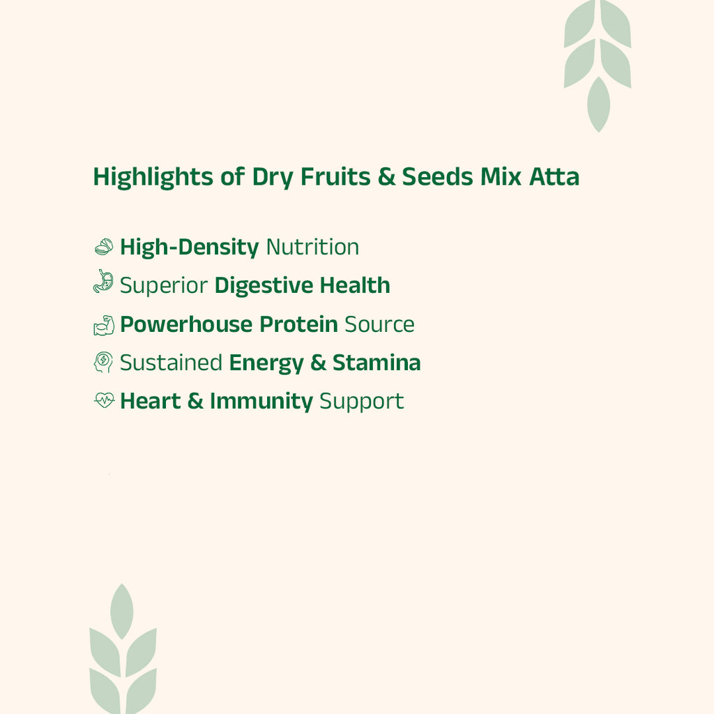 Dry Fruits & Seeds Mix Atta